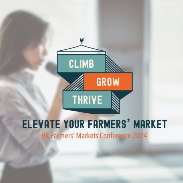 The chance to send in your workshop and Action Lab proposals is still open! 👀 

The BC Association of Farmers’ Markets (BCAFM) is seeking information-packed, relevant and engaging workshops and Action Labs for our annual conference. We welcome your submission!

The conference features three days of networking, workshops and learning, bringing together farmers' market managers, board of director members and community stakeholders.

CONFERENCE DETAILS:
Date: Friday, March 1 - Sunday, March 3, 2024
Venue: Pinnacle Hotel, North Vancouver, BC

SUBMISSION DEADLINE: September 5th at 5PM PT.

Click the link in our bio for more information and to submit your proposal!